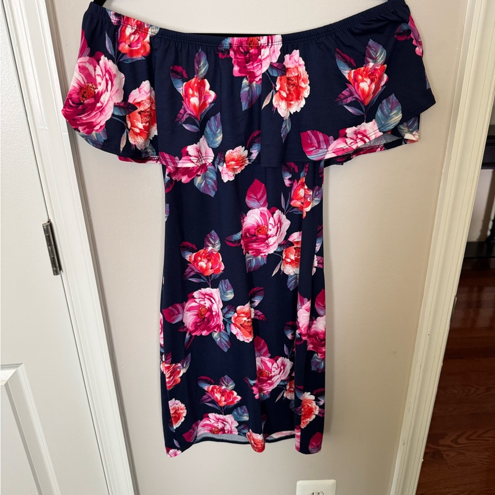 Off the shoulder summer dress